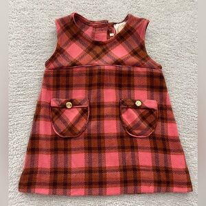 NWT The Beaufort Bonnet Company Jill Jumper in Penn Quarters Plaid - 3T